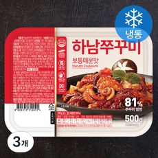하남쭈꾸미 보통 매운맛 (냉동), 500g, 3개 – BEST 10